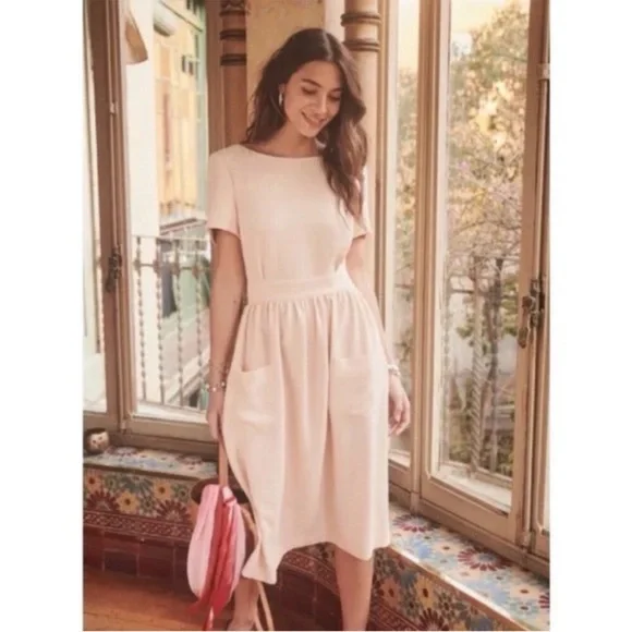 Sézane Sezane Odalie Dress Rosy Beige FR 36 / US 4 - Picture 9 of 10